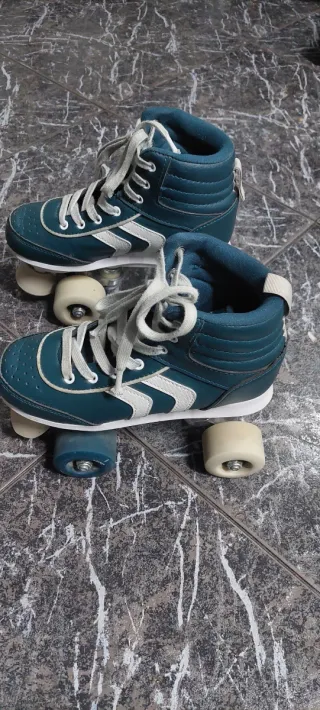 Patines Oxelo Quad 4 Ruedas talla 35,36