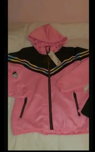 Conjunto Minitong Negro y Rosa Talla 14