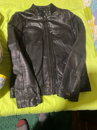 Cazadora Piel Springfield Talla M