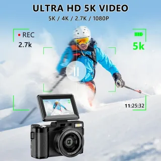 Cámara de fotos 5K Nueva