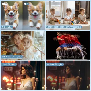 Cámara de fotos 5K Nueva