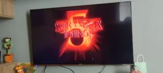 Televisor Hisense 55 pulgadas 4K. Perfecto estado.