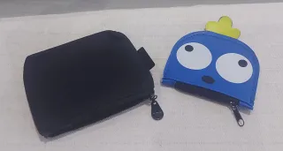 Monedero infantil azul y negro