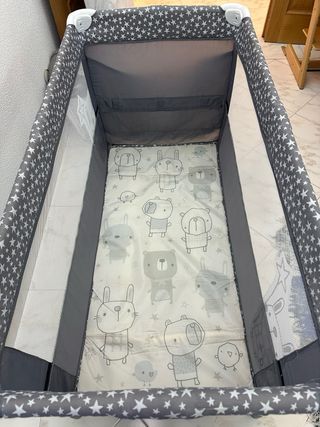 Cuna de viaje Jane + colchón de viaje