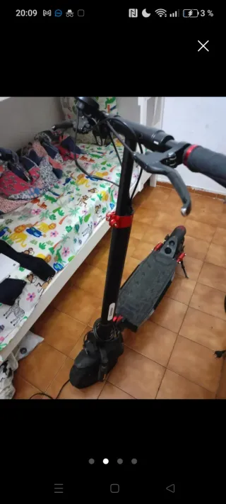 Patinete Eléctrico Negro