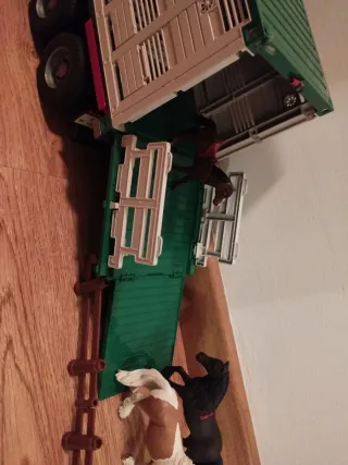 Camión Man Bruder con Caballos