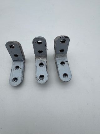 Pack 25 Soportes Esquina 90° 40x40mm + Tornillos