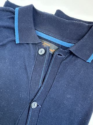 Polo Ben Sherman Azul Manga Corta