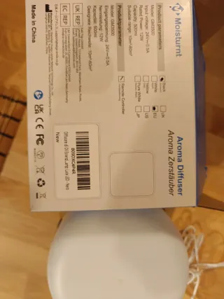 Difusor Aromático Moisturnt GM3500