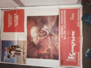 Cartel Cine Khartoum Charlton Heston