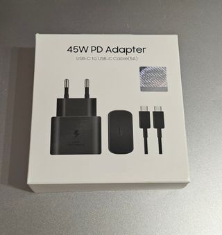 Cargador Rápido compartible Samsung 45W USB-C PD