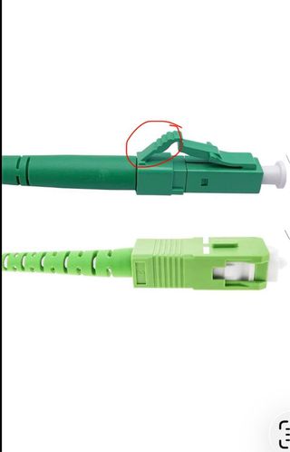 Cable Fibra Óptica Elfcam 15m LC/APC a SC/APC