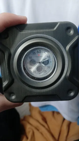 Reloj Frederic Cronógrafo Plata y Azul