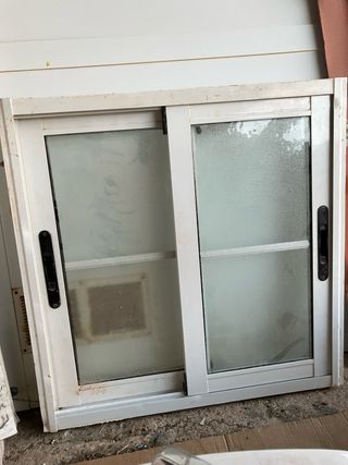 Ventana corredera de aluminio