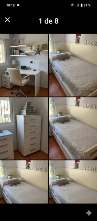 Cama nido dormitorio