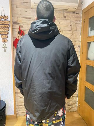 Abrigo Mountain Pro Hombre XL Negro