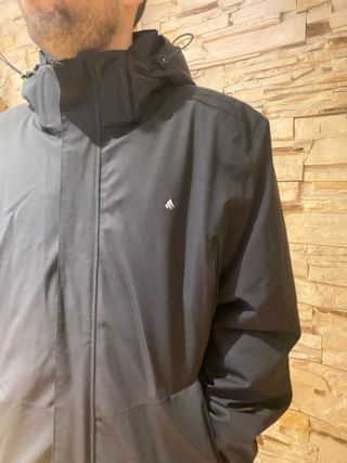Abrigo Mountain Pro Hombre XL Negro