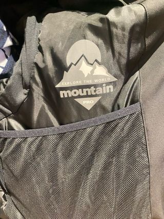Abrigo Mountain Pro Hombre XL Negro