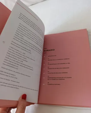 Libro " El arte coreano del cuidado de la piel "