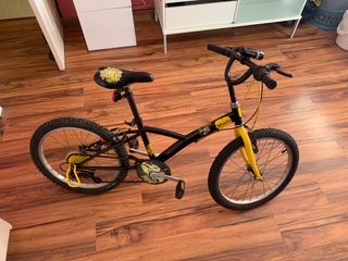 Bicicleta Infantil B'Twin 20 Amarillo