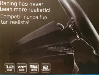 Volante FRTEC PS4/PS3/Switch + Pedales y Palanca