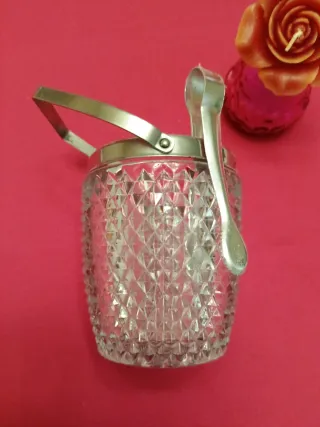 Cubitera año's 70metal cristal