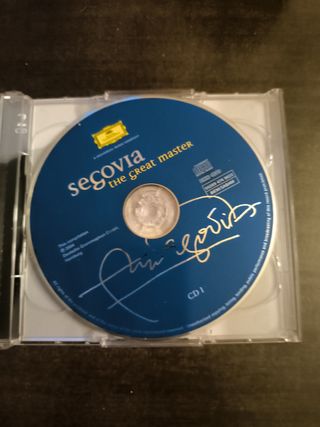 CD Música Clásica Segovia: The Great Master