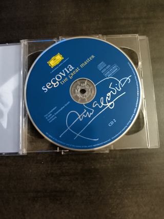 CD Música Clásica Segovia: The Great Master