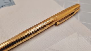 2 BOLIGRAFOS WATERMAN PLAQUE ORO ORG MADE FRANCE