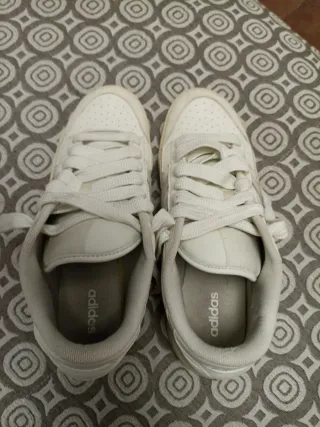 Zapatillas Adidas Forum Talla 43.5 Blancas