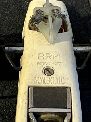 Coche Scalextric BRM C37 Nº 11 Antiguo