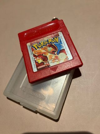 Pokemon Rojo Fuego Game Boy DMG-APAS-ESP