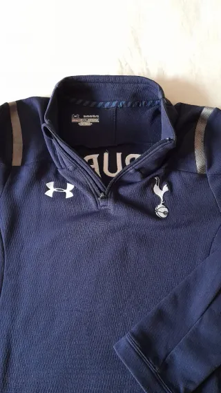 Sudadera Under Armour Media Cremallera Azul Talla