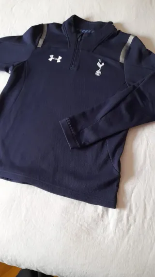 Sudadera Under Armour Media Cremallera Azul Talla