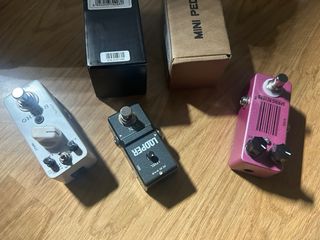 Pedales Mooer Reecho, Looper y Spring Reverb