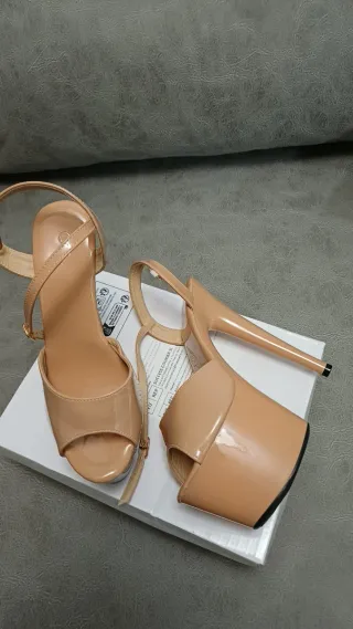 Zapatos de fiesta tacón alto para mujer