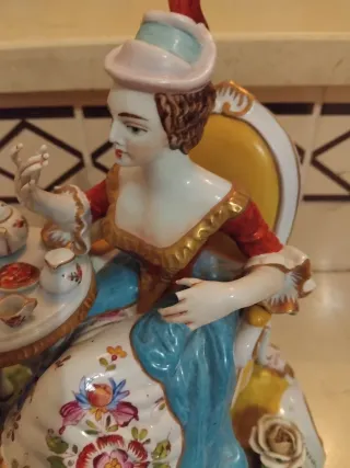 Figura porcelana J.M. Álvarez