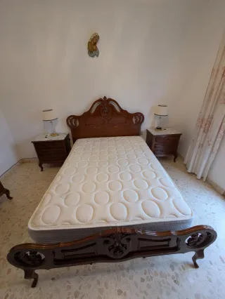 Conjunto Muebles Dormitorio Vintage Madera