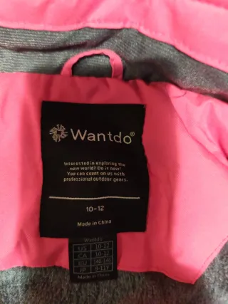 Conjunto Ropa Esquí Niña Rosa