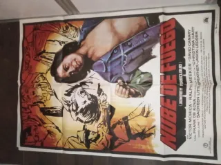 Cartel de cine Nube de Fuego Johnny Firecloud