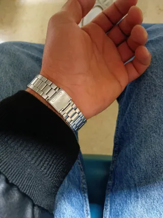 Reloj Casio Analógico-Digital Plata