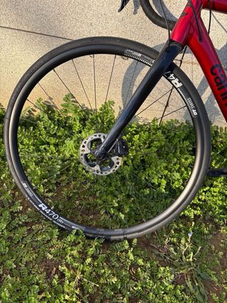 Bicicleta de carretera Cannondale aluminio