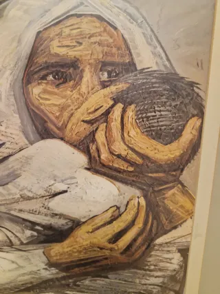 Cuadro El Beso de Siqueiros - 1960