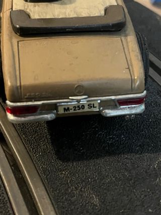 Coche Scalextric Antiguo Marrón