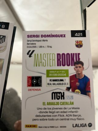 Cromo Fútbol Carlos Vicente P382 Panini LaLiga