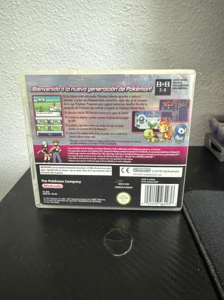Scatola e Manuali Pokémon Perla DS