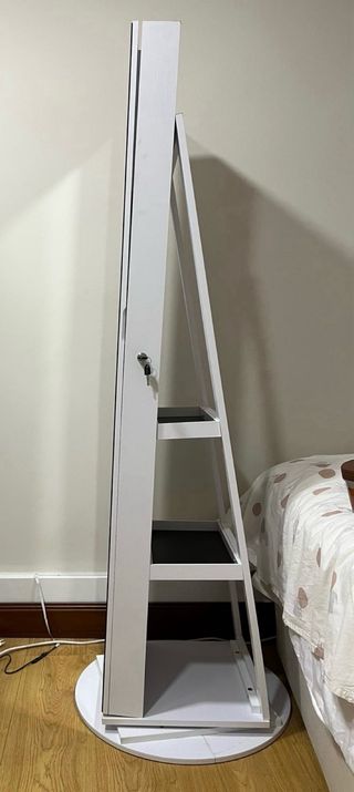 Espejo Armario Giratorio Blanco