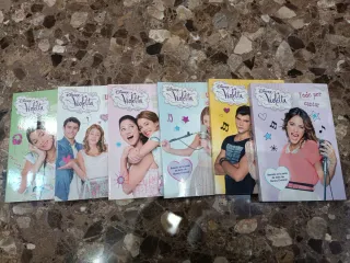 colección de seis libros