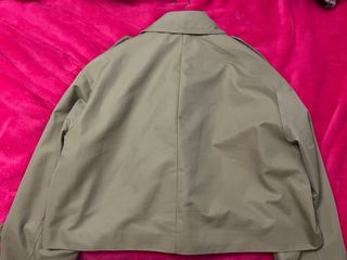 Gabardina Zara Beige Corta