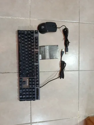 Pack Teclado y Ratón Gaming
